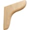 Ekena Millwork 1 3/4"W x 10 1/2"D x 10 1/2"H Eaton Wood Bracket, Red Oak BKTW02X11X11EARO - alternate 1